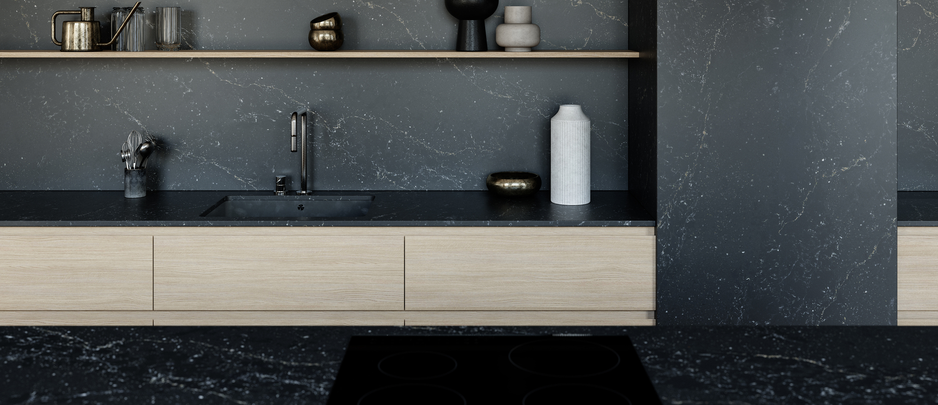 Silestone Romantic Ash Sigvartsen Benkeplater